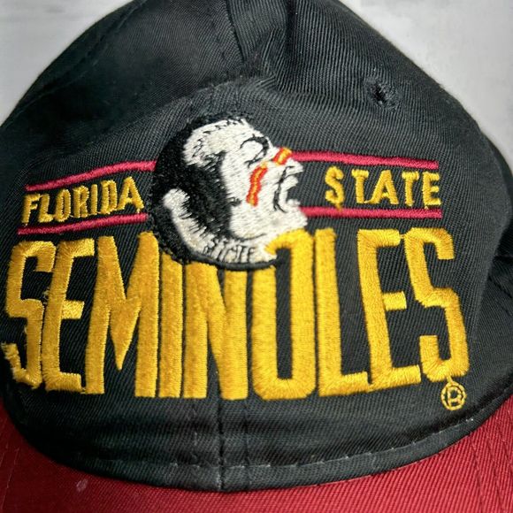 Vintage Youngan Florida State Seminoles Baseball Hat Snapback cap One Size OSFM - Picture 2 of 8